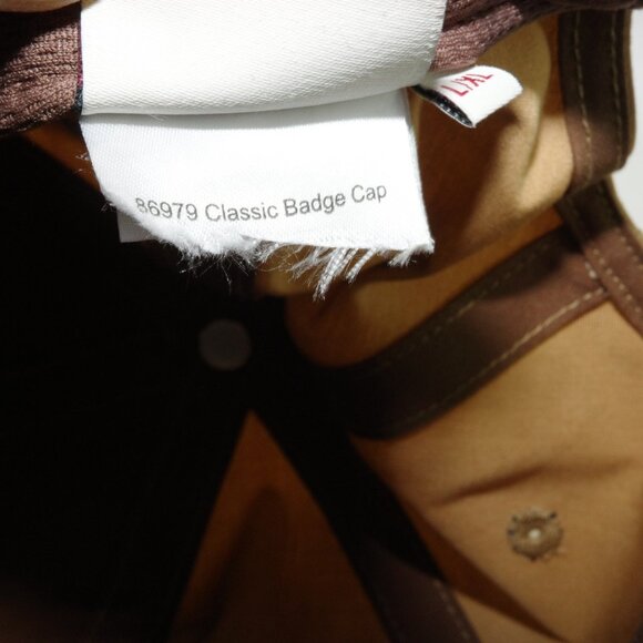 Fjallraven Original Classic Badge Cap Beige Khaki Hat Adjustable Strap L/XL - Picture 8 of 8